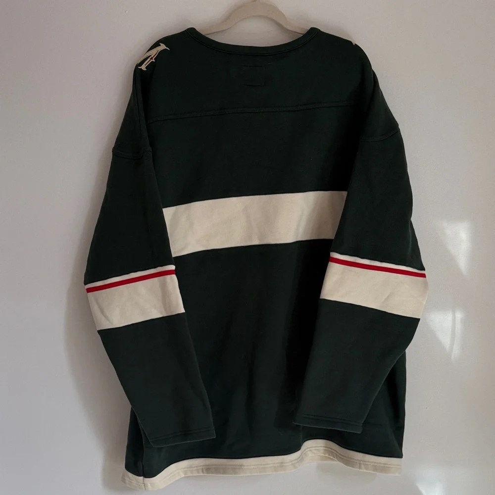 MN Wild Sweatshirt Jersey - Picture 6 of 7